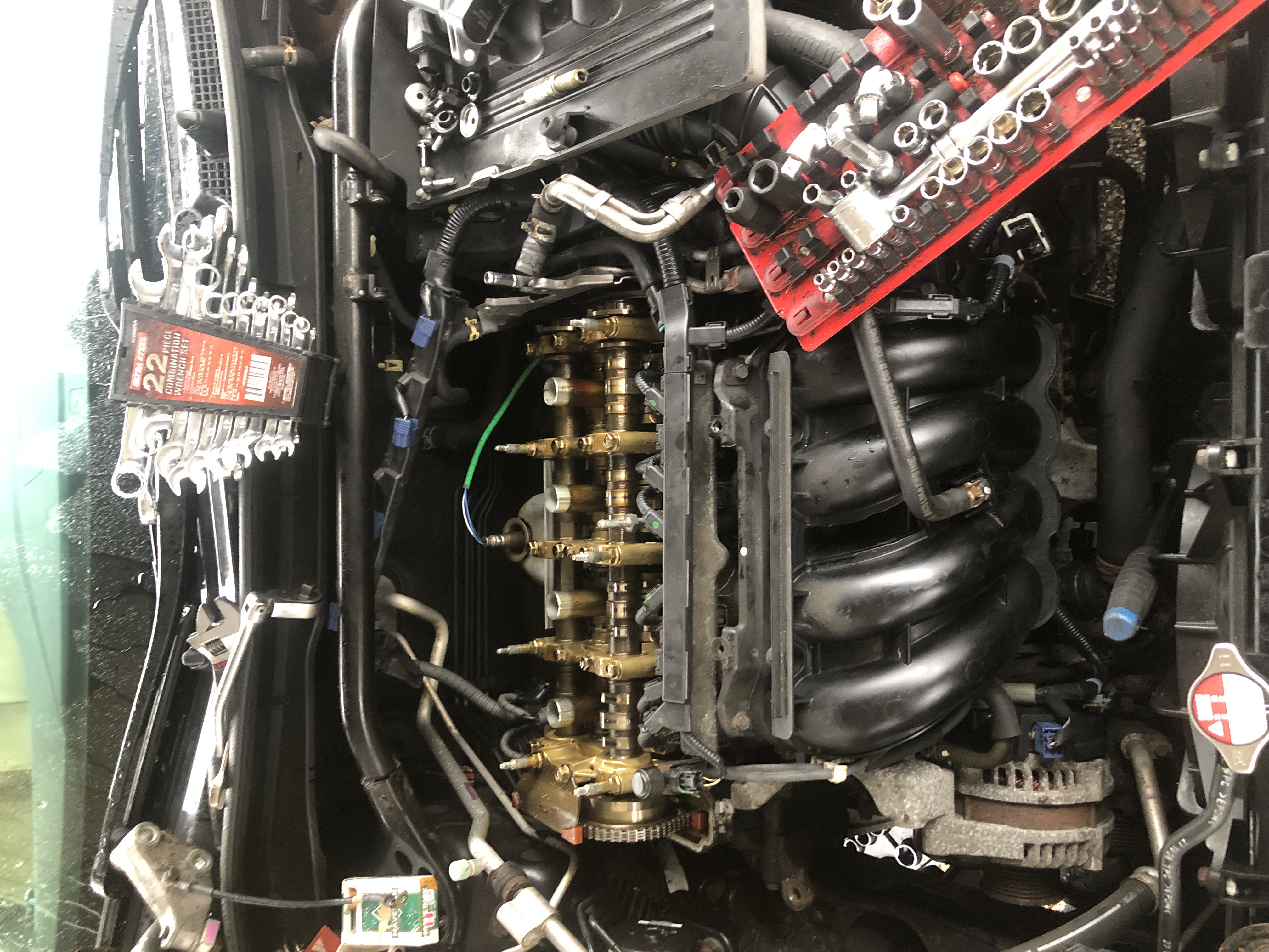 Starter alternator work